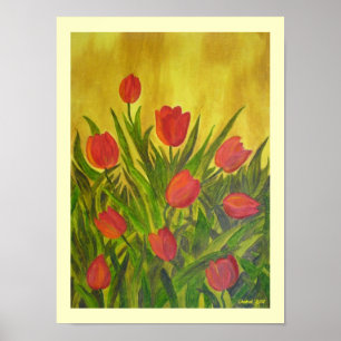 Tantalizing Tulips ! Poster
