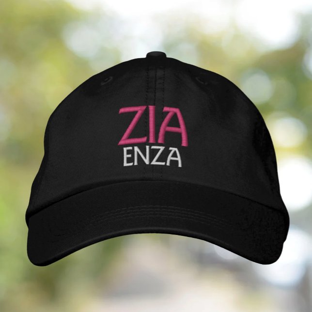 Tante Casquette brodée personnalisée Zia (Créateur téléchargé)