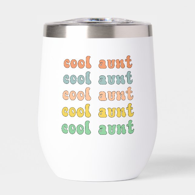 Tante Cool personnalisée Tante moderne Retro (Avant)