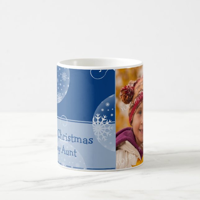 Tante Mug de Joyeux Noël d'ornements (Centre)