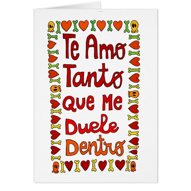 Tanto d'AMO de Te (Devant)