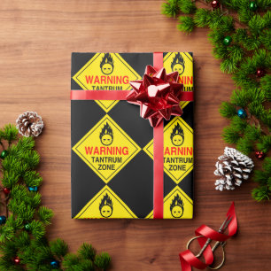 Tantrum Zone Wrapping Paper