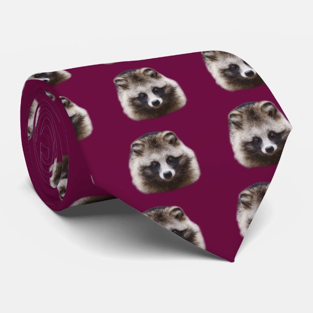 Tanuki Tie (Rolled)