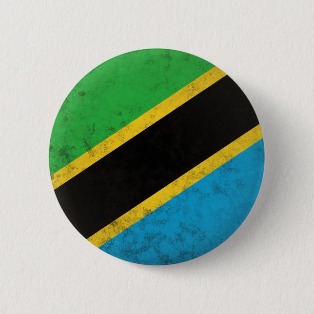 Tanzania 2 Inch Round Button (Front)