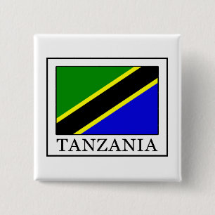Tanzania 2 Inch Square Button