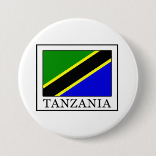 Tanzania 3 Inch Round Button