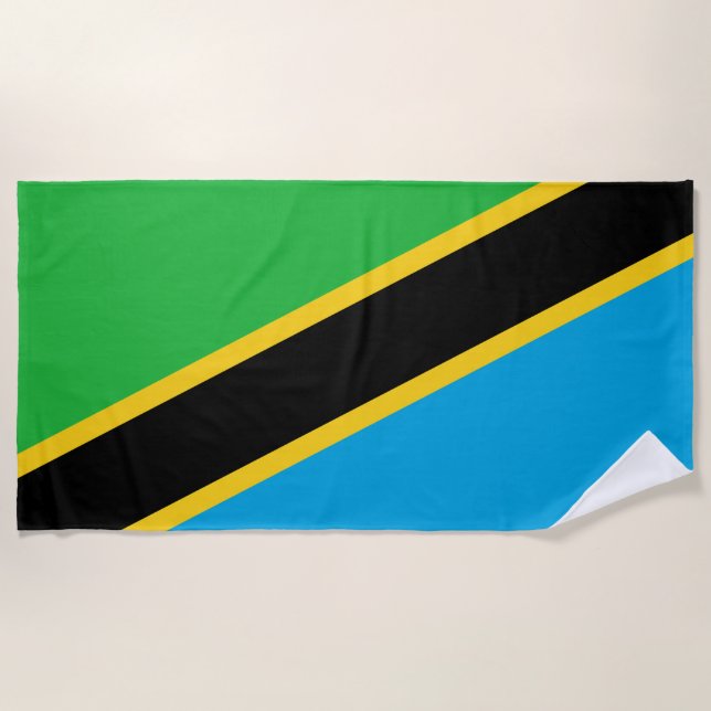 Tanzania Beach Towel (Front)