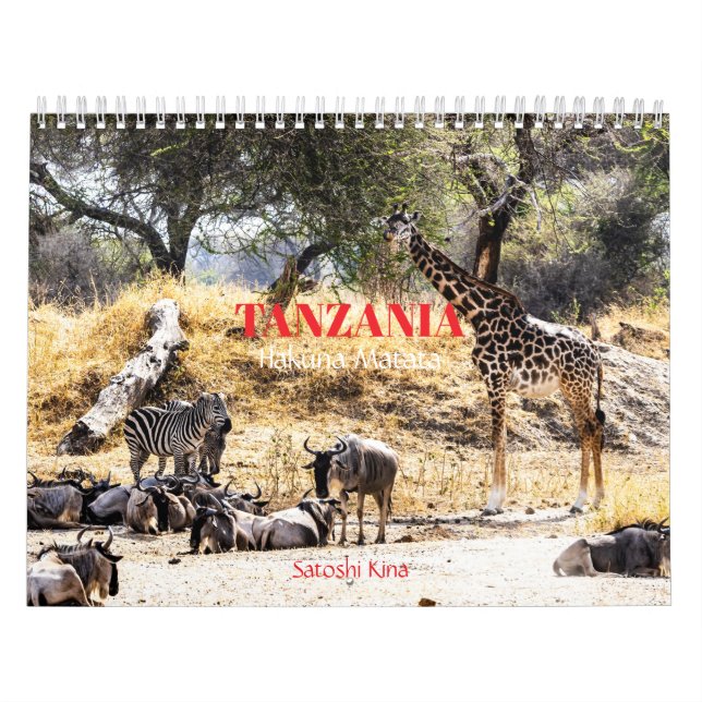 Tanzania Calendar (Cover)