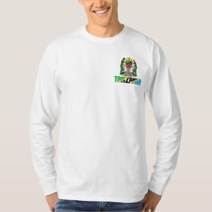 Tanzania Flag and Coat of Arms Patriotic T-Shirt