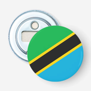Tanzania flag bottle opener