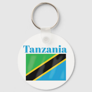Tanzania Flag  Keychain