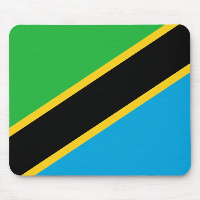 Tanzania Flag Mouse Pad (Front)