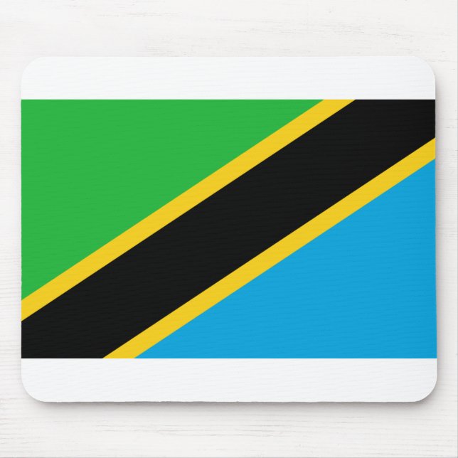 Tanzania Flag Mouse Pad (Front)