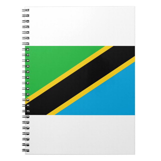 Tanzania Flag Notebook (Front)