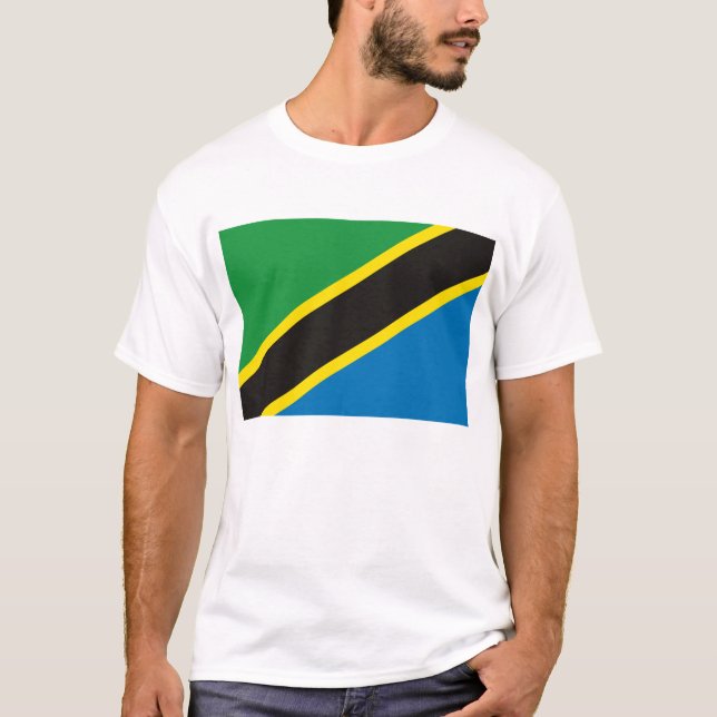 Tanzania Flag T-shirt (Front)