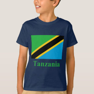 Tanzania Flag with Name T-Shirt