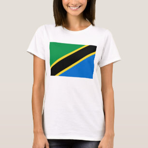 Tanzania Flag x Map T-Shirt