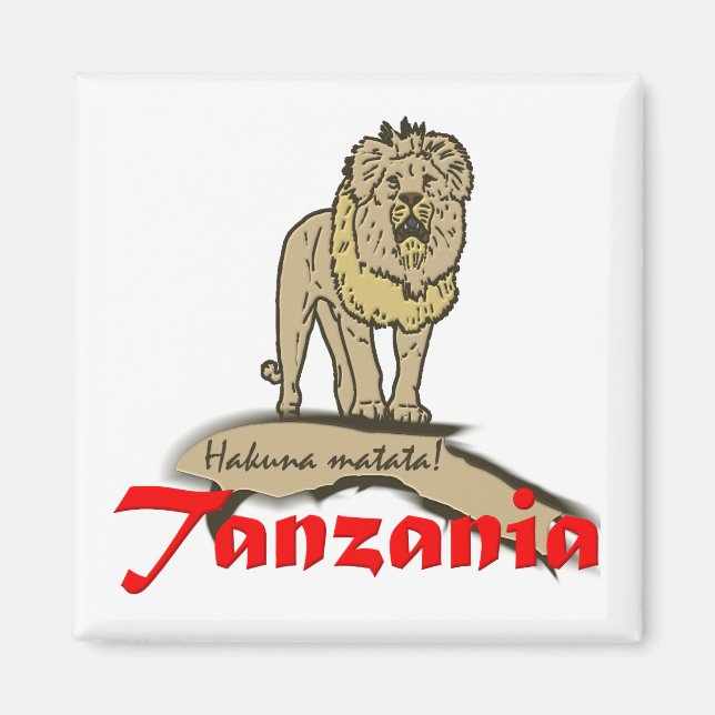 Tanzania Goodies Magnet (Front)