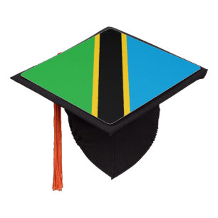 Tanzania Graduation Cap Topper