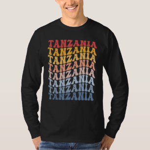 Tanzania Groovy Retro Tanzanian T-Shirt