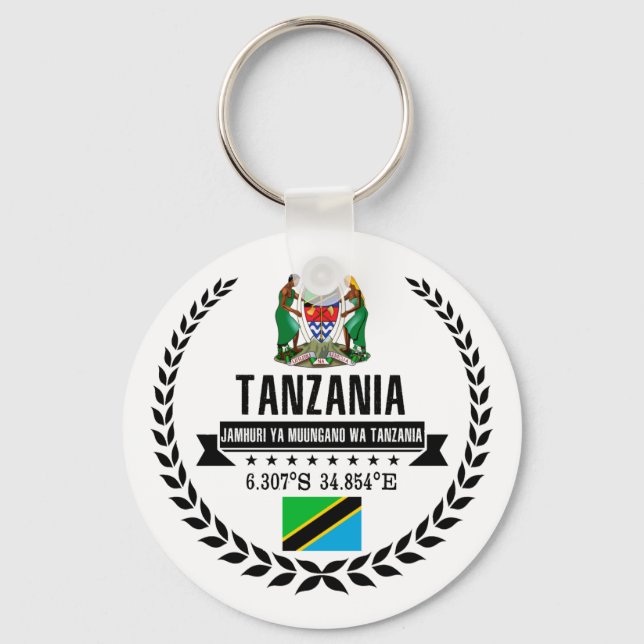 Tanzania Keychain (Front)