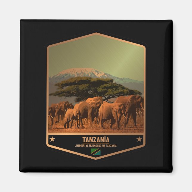 Tanzania Magnet (Front)