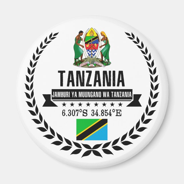 Tanzania Magnet (Front)