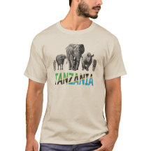 Tanzania Pride Big 5 Wildlife for Tanzania Fans