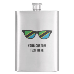 Tanzania Shades custom flask