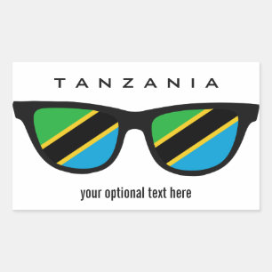 Tanzania Shades custom stickers