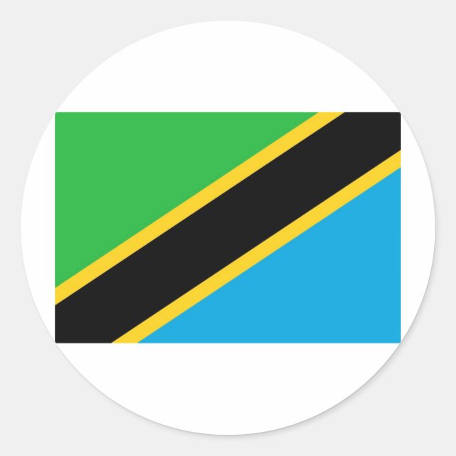 Tanzania Sticker (Front)