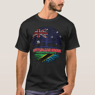 Tanzania Tanzanian Australian Australia Tree Roots T-Shirt