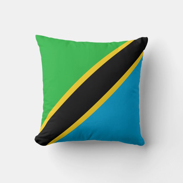 Tanzania Throw Pillow (Front)