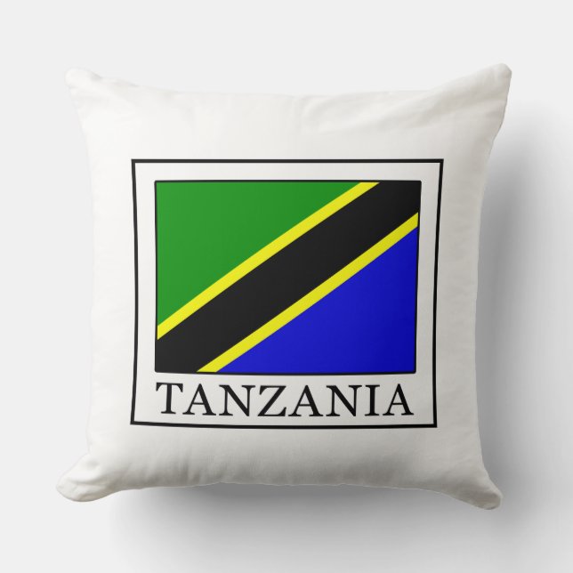 Tanzania Throw Pillow (Front)