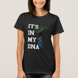 Tanzania Tree It's In My DNA Tanzanian Pride Tanza T-Shirt