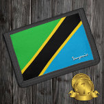 Tanzanian flag fashion, Tanzania patriots / sports Trifold Wallet<br><div class="desc">WALLETS: Tanzania & Tanzanian Flag fashion - love my country,  travel gifts,  grandpa birthday,  national patriots / sports fans</div>