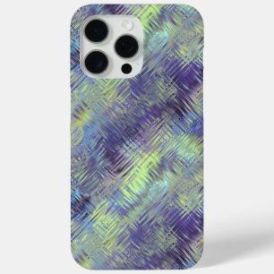 Tanzanite Blue Liquid Pattern iPhone 15 Pro Max Case