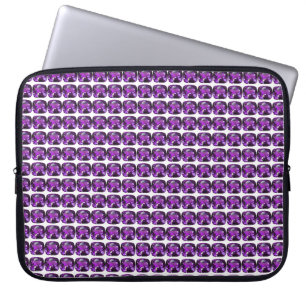 Tanzanite Gemstone Purple Laptop Sleeve