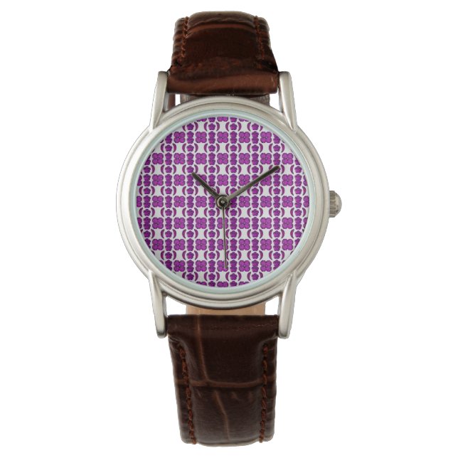 Tanzanite Gemstone Purple Watch (Front)