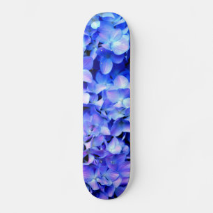Tanzanite  Hydrangeas Skateboard