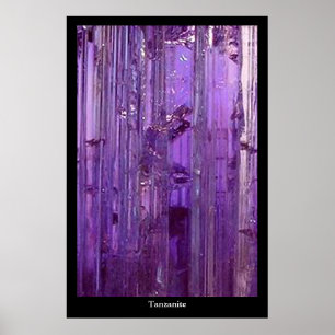 Tanzanite Poster