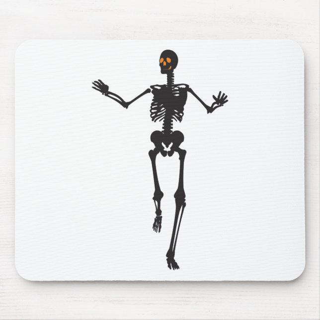 Tanzen-Skelett Mouse Pad (Front)