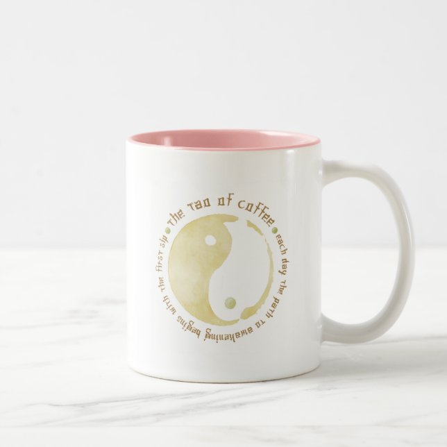 tao of coffee mug (Right)