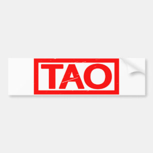 Tao Stamp Bumper Sticker