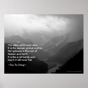 Tao Te Ching No.6/ Poster