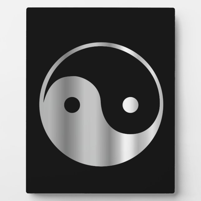 Taoism- Daoism- Ying and Yang religious icon Plaque (Front)