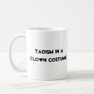 Taoism in a clown costume mug