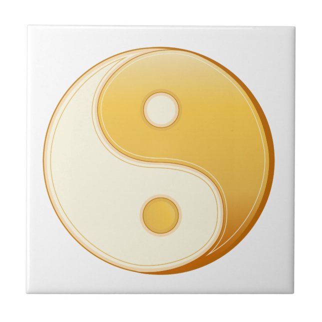 Taoism Symbol Tile (Front)