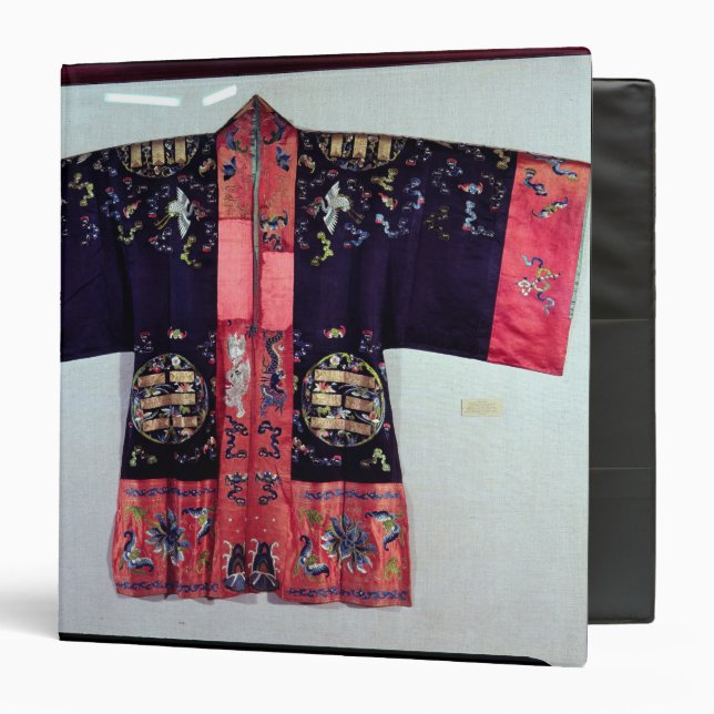 Taoist Robe With Tai Chi Yin and Yang Binder (Front/Inside)
