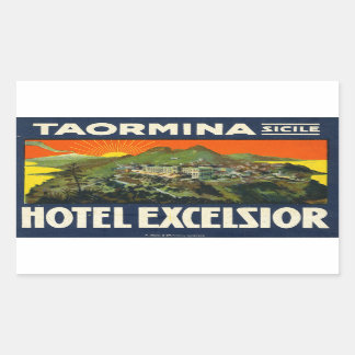 Taorimina Sicily Hotel Excelsior Sticker